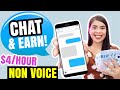 NON-VOICE: Earn ₱200/HR AS AN ONLINE CHAT SUPPORT | PWEDE STUDENTS | Get Paid to CHAT!