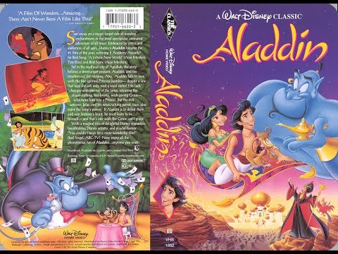 Opening to Aladdin 1993 VHS (Version 2)