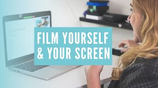 How To Film Your Screen and Yourself at the Same Time Using Zoom