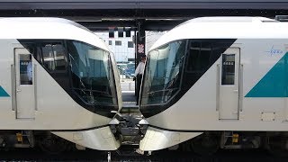 (4K) 東武鐵道 500系 Revaty在下今市車站解編及連結編組