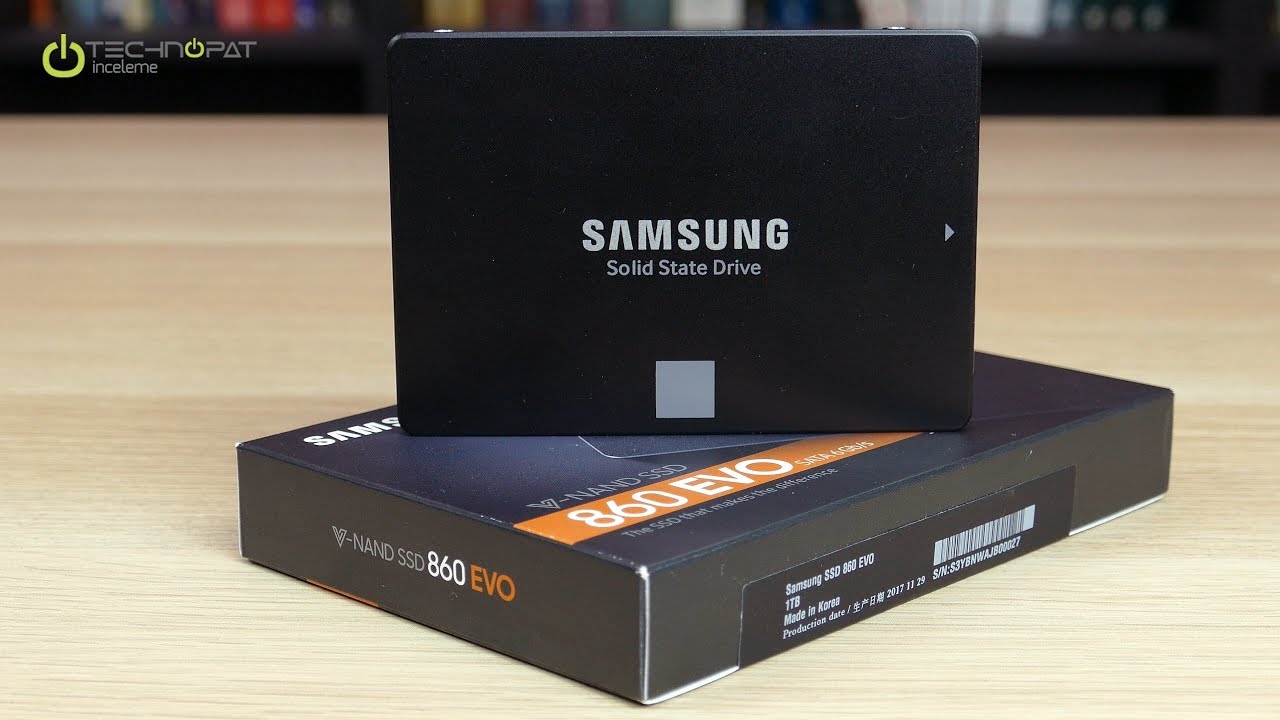 Samsung 860 EVO SSD İncelemesi - YouTube