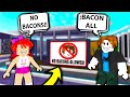 This Roblox Party Banned BACONS...So I RUINED It! | BACONMAN | Roblox Funny Moments!