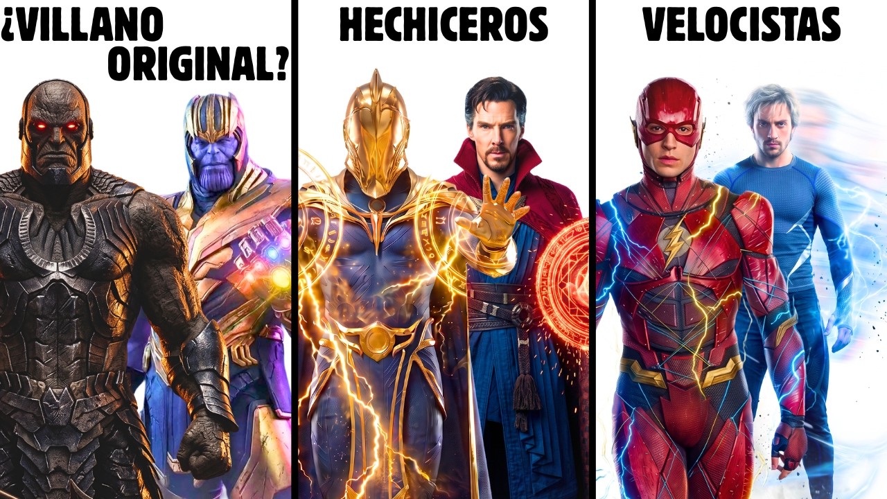 Todas las Copias Entre Marvel & DC Que Existen EXPLICADAS en Detalle