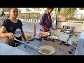 Indian Lady Selling Delicious Parathas in Surat | Indian Street Food