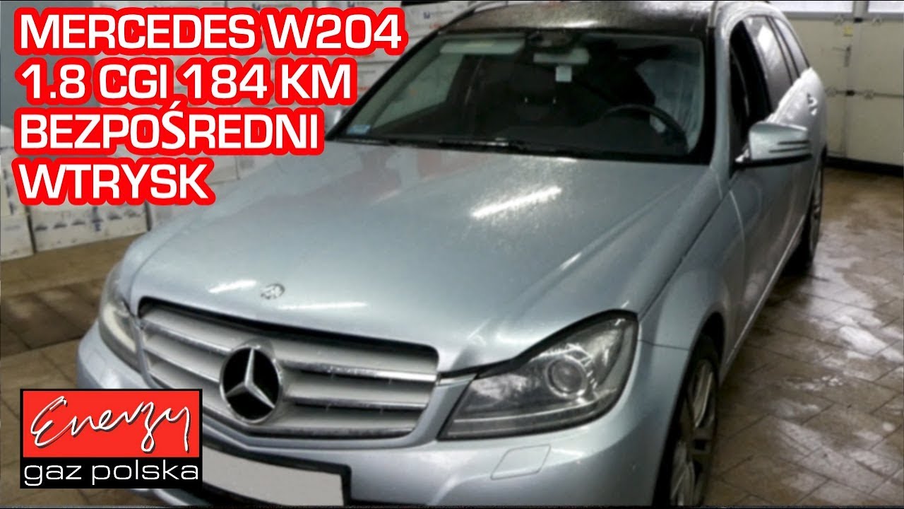 Montaż LPG MERCEDES 1.8 184KM CGI 2012r bezpośredni wtrysk