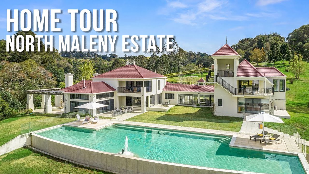 HOME TOUR 🤩 Magnificent Estate In North Maleny 🙀 2 x Private Creeks And A Tower 🌴💫