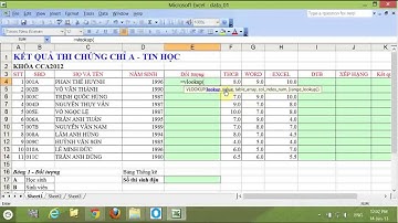Clip hướng dẫn làm hàm Vlookup trong Excel