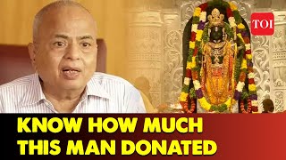 Ram Temple: Not Mukesh Ambani, Adani or Tata, Meet the man who is highest donor for Ayodhya Mandir