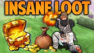 Rust - INSANE LOOT - (Rust Raids & PvP)