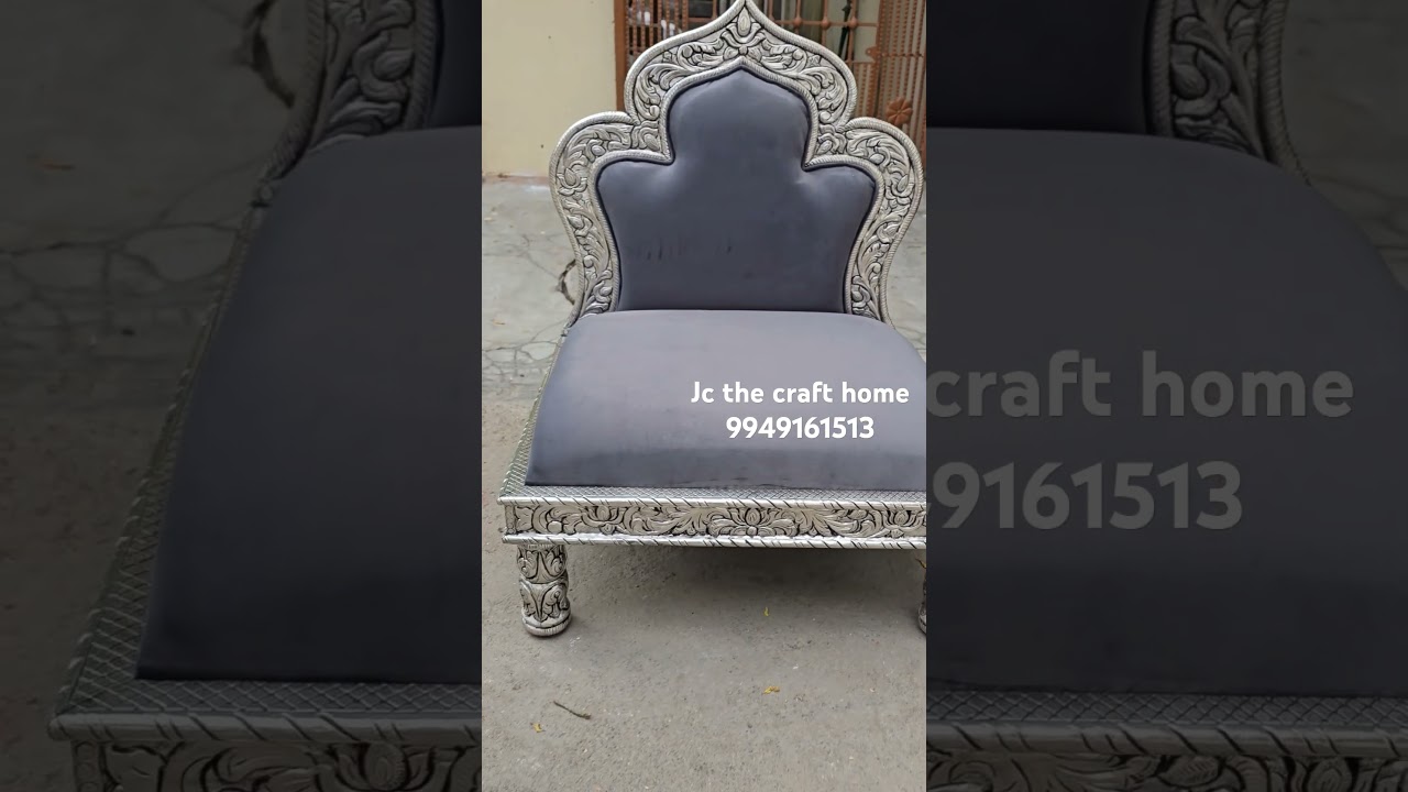 Silver chair for your wedding | german silver chair 