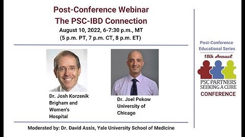 The PSC-IBD Connection