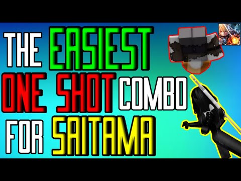 Easiest One Shot Combo For Saitama (The Strongest Battlegrounds)