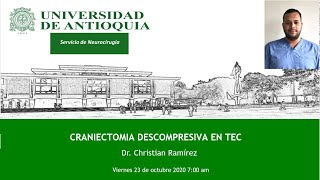 Craniectomía descompresiva en TEC