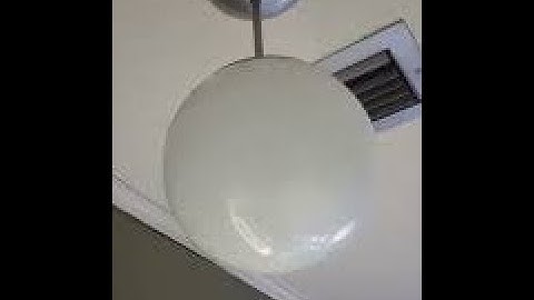 How to change the bulb in a Progress pendulum globe light fixture