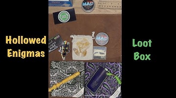 🔥Hallowed Enigmas Loot Box 🔥 new loot boxes available! @MadYocco @1931Leatherworks_Terry  