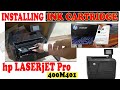 How to install ink cartridge in hp printer  laserjet pro 400m401  infoustaad