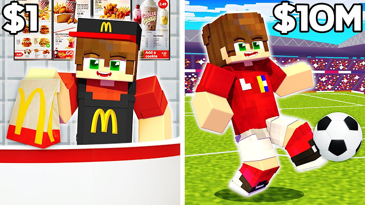 1€ vs 10.000.000€ ΔΟΥΛΕΙΕΣ στο MINECRAFT;!