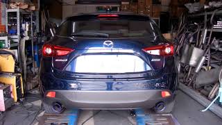 A-ONE排氣管 MAZDA  3-1060121 尾段雙出