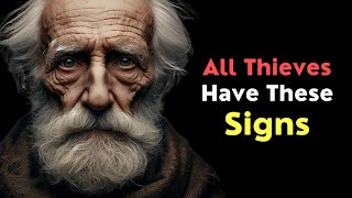 5 Signs of a Thief | ALL THIEVES HAVE THESE SIGNS