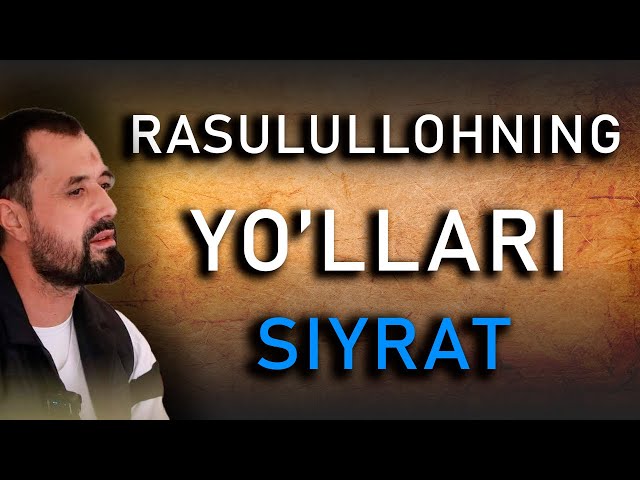 #SUHBAT • Rasullohning yo'llari ©️ Abror Muxtor Aliy @ABRORMUXTORALIYRASMIY class=