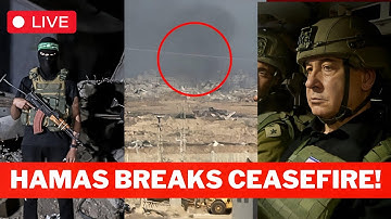🚨IDF Unleashes Airstrikes On Gaza After Hamas Breaks Ceasefire!
