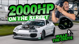 2000HP Supra SCREAMS to 10,000RPM on the STREET (The End of an Era)
