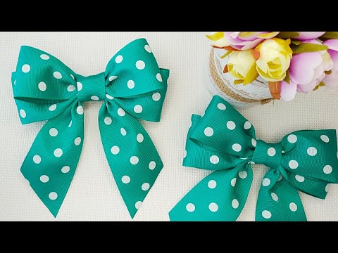 🎀How to make boutique hair bows - Hair bow holder - How to make hair bows for girls - 🎀 - #4