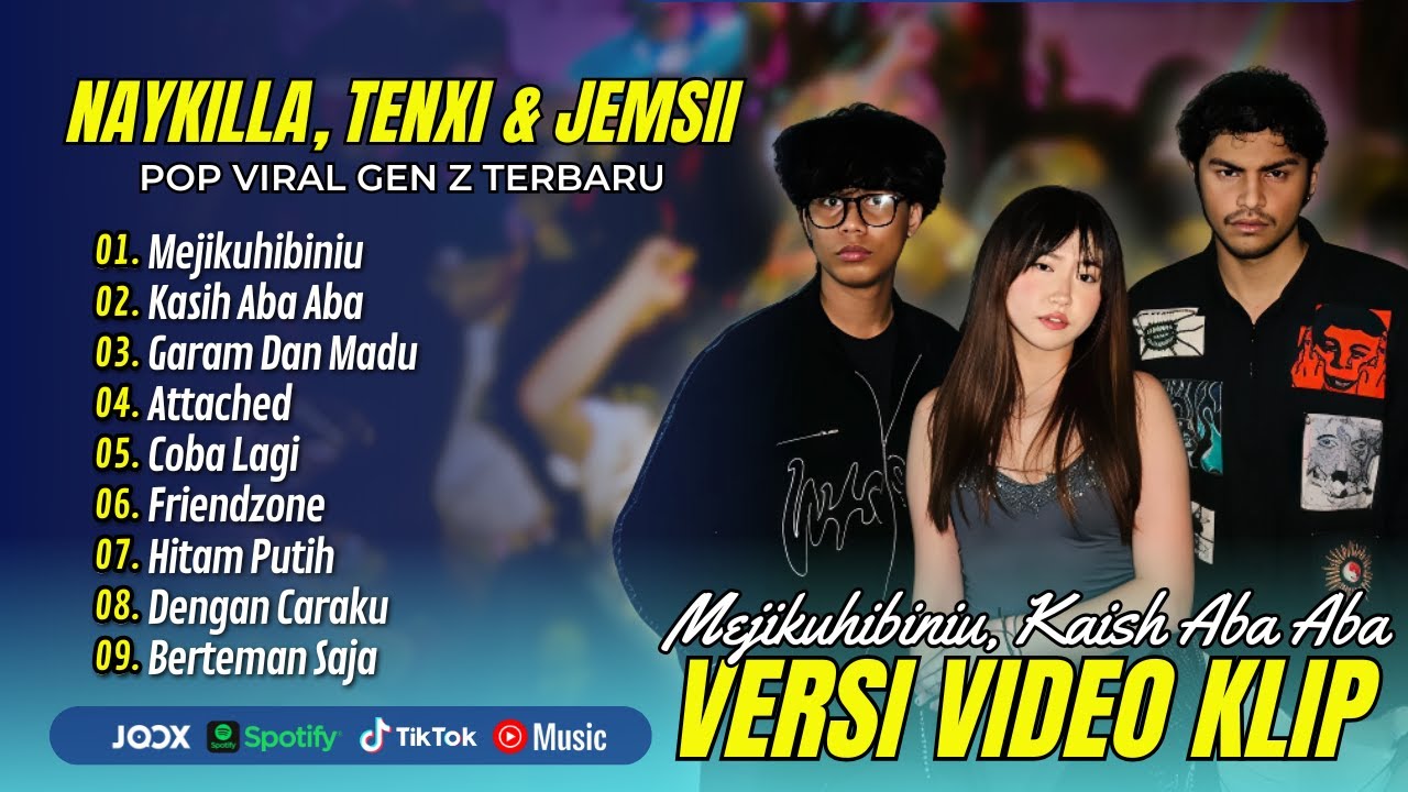 Naykilla, Tenxi & Jemsii - Mejikuhibiniu - Kasih Aba Aba - Garam Dan Garam || Pop Indo Viral Tiktok