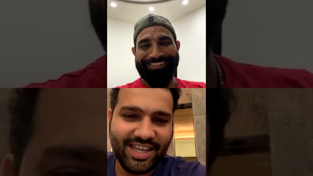 Rohit Sharma Live Stream, May 2, 2020