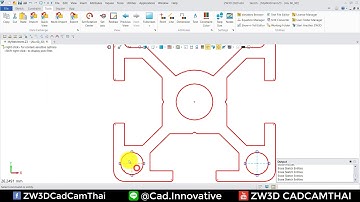 ZW3D CAD : วิธีการทำ User Weldment Profile