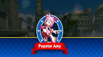 Sonic Dash - Popstar Amy New Character Unlocked - All Characters Unlocked vs Eggman and Zazz Bosses