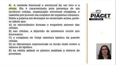 Em que atividade os ribossomos estão envolvidos?
