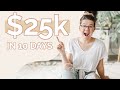 ONLINE COURSE LAUNCH STRATEGY REPORT | How I Made $25k in 10 Days