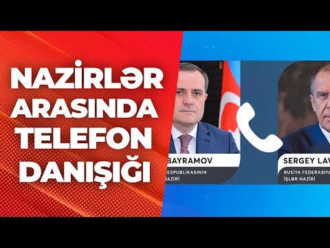 Nazirlər arasında telefon danışığı