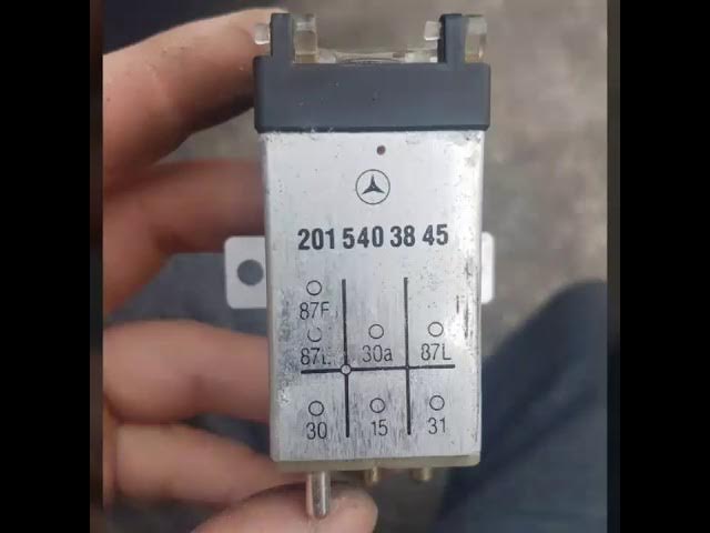 How fix ABS light on mercedes w201 w124 190 - YouTube