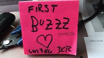 Using NanoVNA to test a LM386 audio module