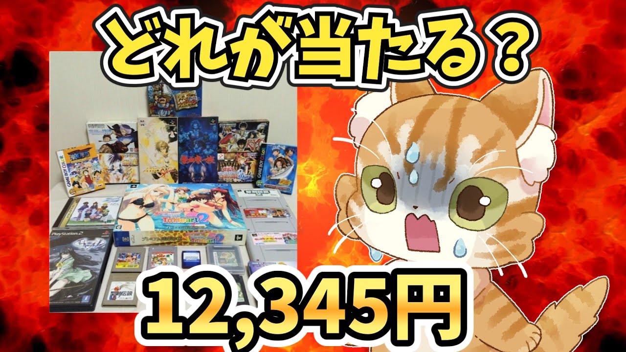爆死or爆アド】Yahooフリマで買ったレトロゲーム福袋5番勝負を開封だ