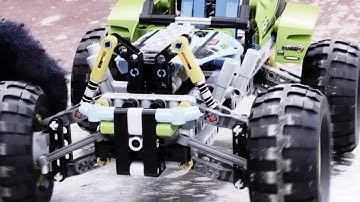 Who will win the race? - LEGO Technic - Formula Off-Roader Challenge