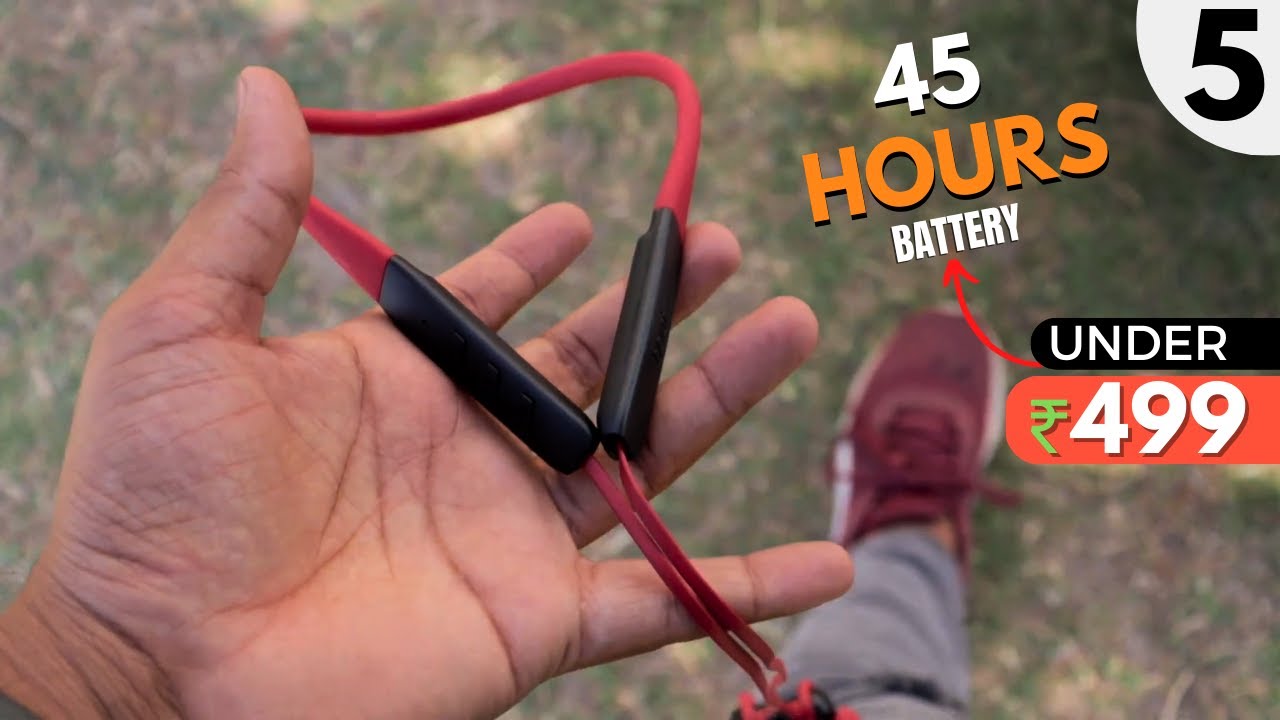 Top 5 Best Bluetooth Neckband Under 1000 Best Bluetooth Earphones