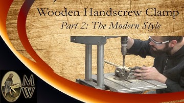 Build a Wooden Handscrew Clamp (Part 2) (MonkWerks)