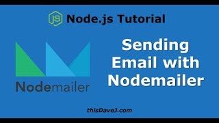 Nodemailer   Send Emails From Your Node js App part2