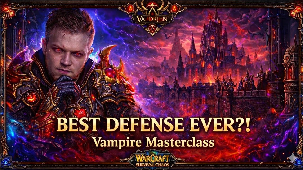 BEST DEFENSE EVER?! 🏰 Venthyr S-Tier Masterclass | Warcraft 3: Survival Chaos #89