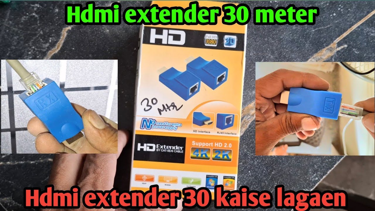 Hdmi extender 30 meter | Hdmi extender tx/rx | Hdmi extender 