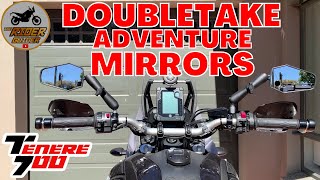 YAMAHA TENERE 700 DOUBLETAKE MIRRORS FIRST IMPRESSION AND WALK AROUND