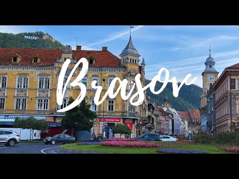 Beautiful Brasov, Romania | 4K walking tour | Brașov