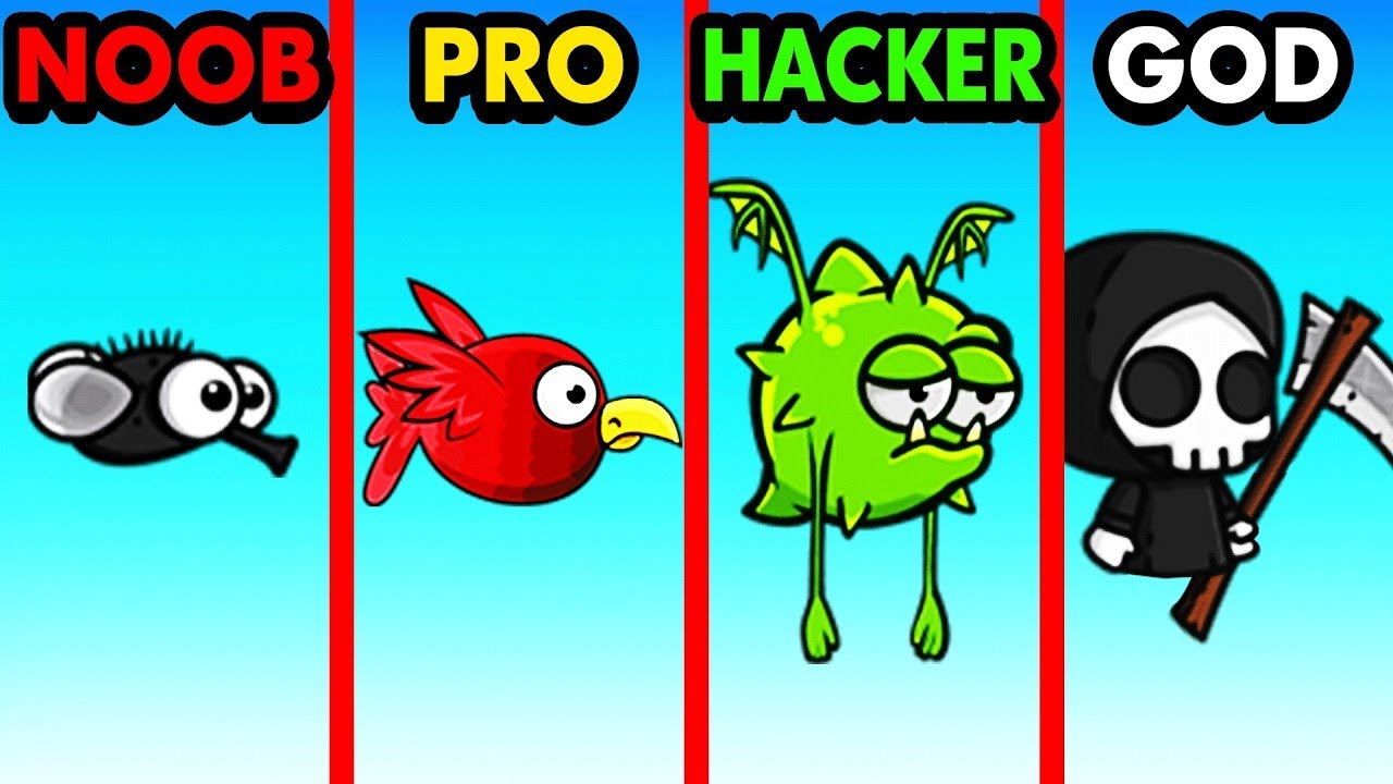 FLY OR DIE NOOB vs PRO vs HACKER