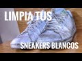 COMO LIMPIAR SNEAKERS BLANCOS. TUTORIAL. MI YORCH STYLE