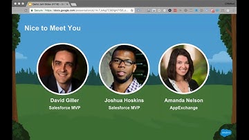 AppBuddy demos GridBuddy in the Salesforce AppExchange Demo Jam!