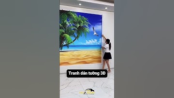 Tranh treo tường 3D cực kì xịn xò