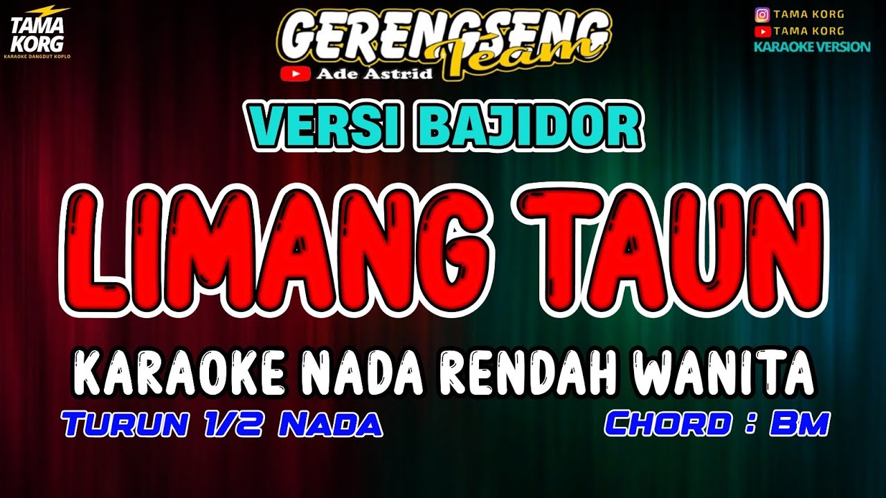LIMANG TAUN KARAOKE!! Ade Astrid |  BAJIDOR